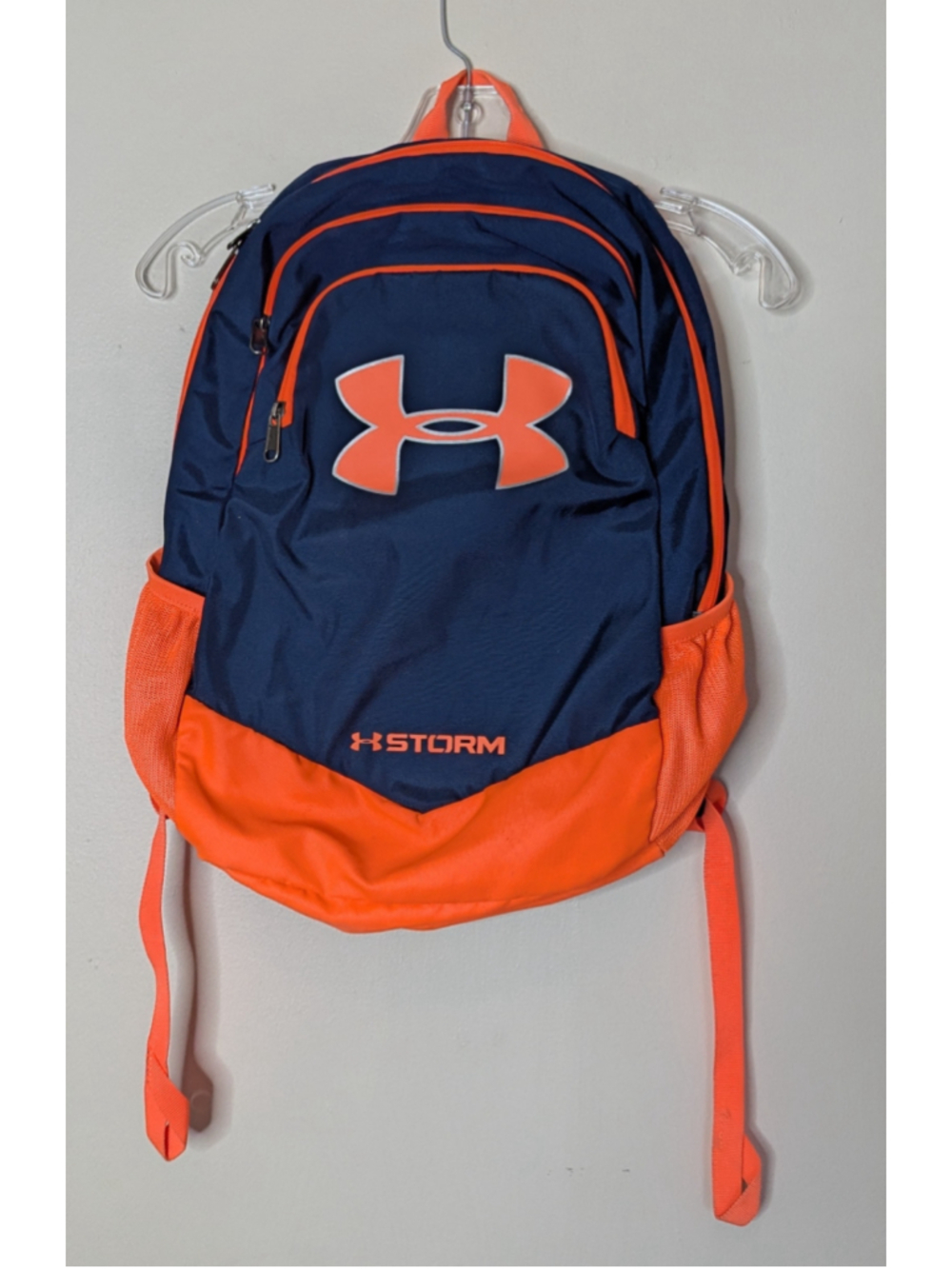 Under Armour Storm Backpack One Size Blue and Orange